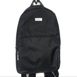 NWT JIMMY CHOO PARFUMS BLK Backpack w/ Croc Detail